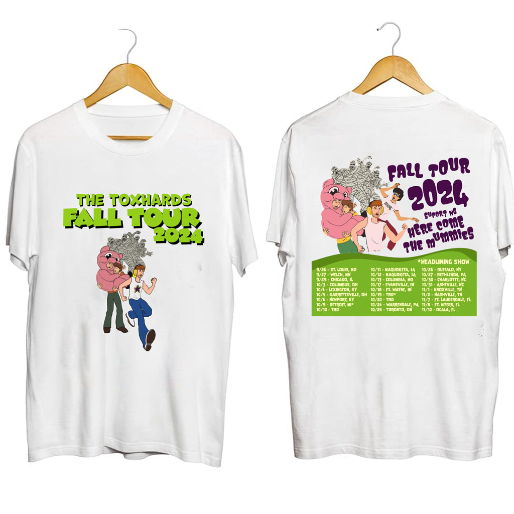 The Toxhards Band Fall Tour Shirt The Toxhards Merch Best Gifts For Fans - Gypsysystersgift