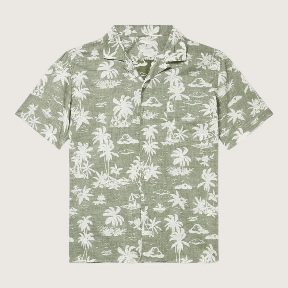 The White Lotus Palm Hawaiian Shirt Ethan Spiller Shirt Gifts For Will Sharpe Lovers - Famerry