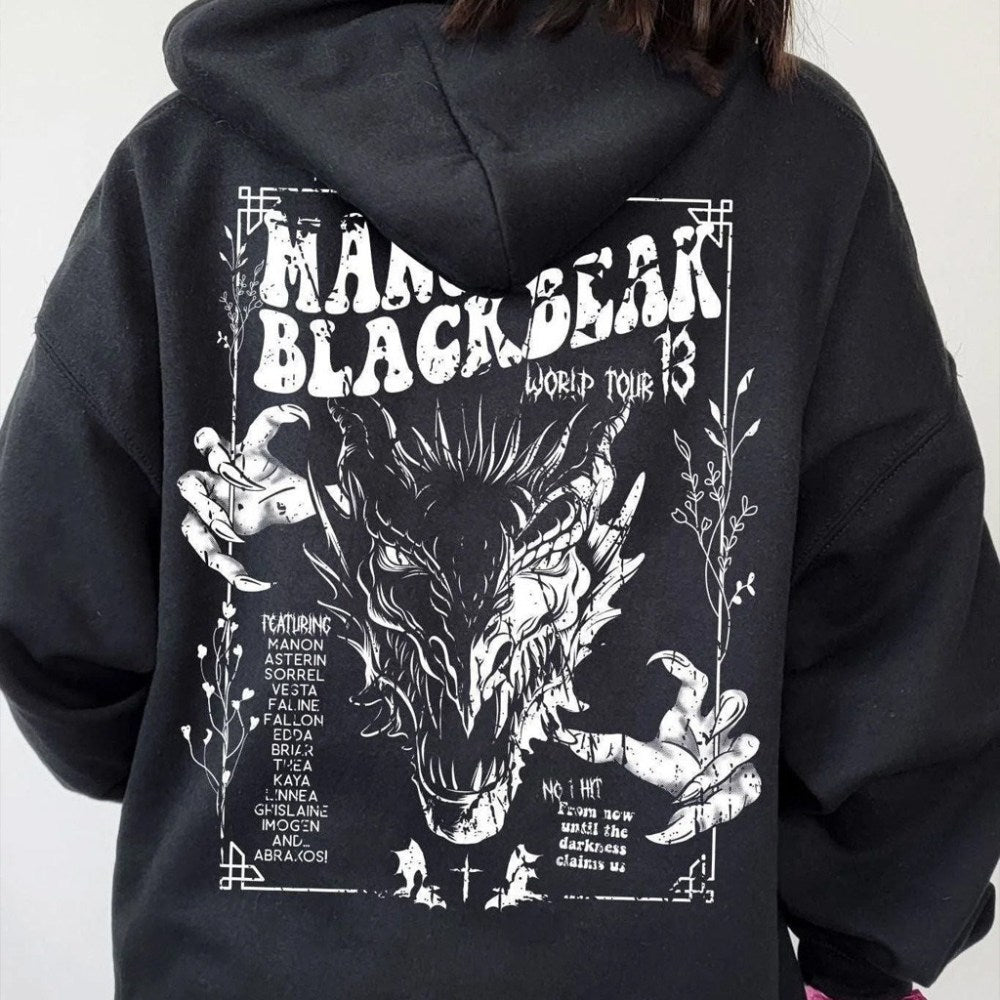 Throne Of Glass Merch Manon Blackbeak Hoodie Birthday Gift Ideas For Him - Gypsysystersgift