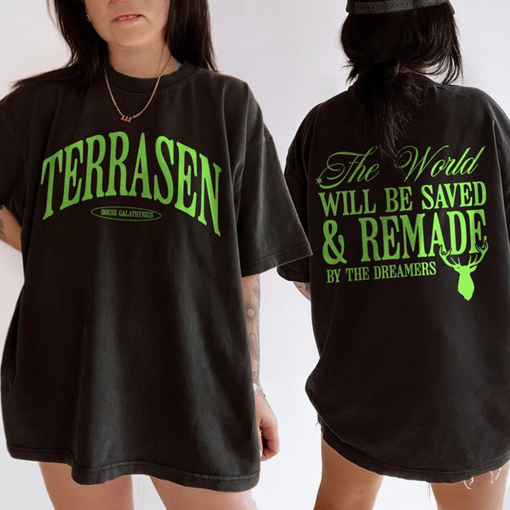 Throne Of Glass Terrasen House Galathynius Shirt Throne Of Glass Merch Gifts For Her - Gypsysystersgift
