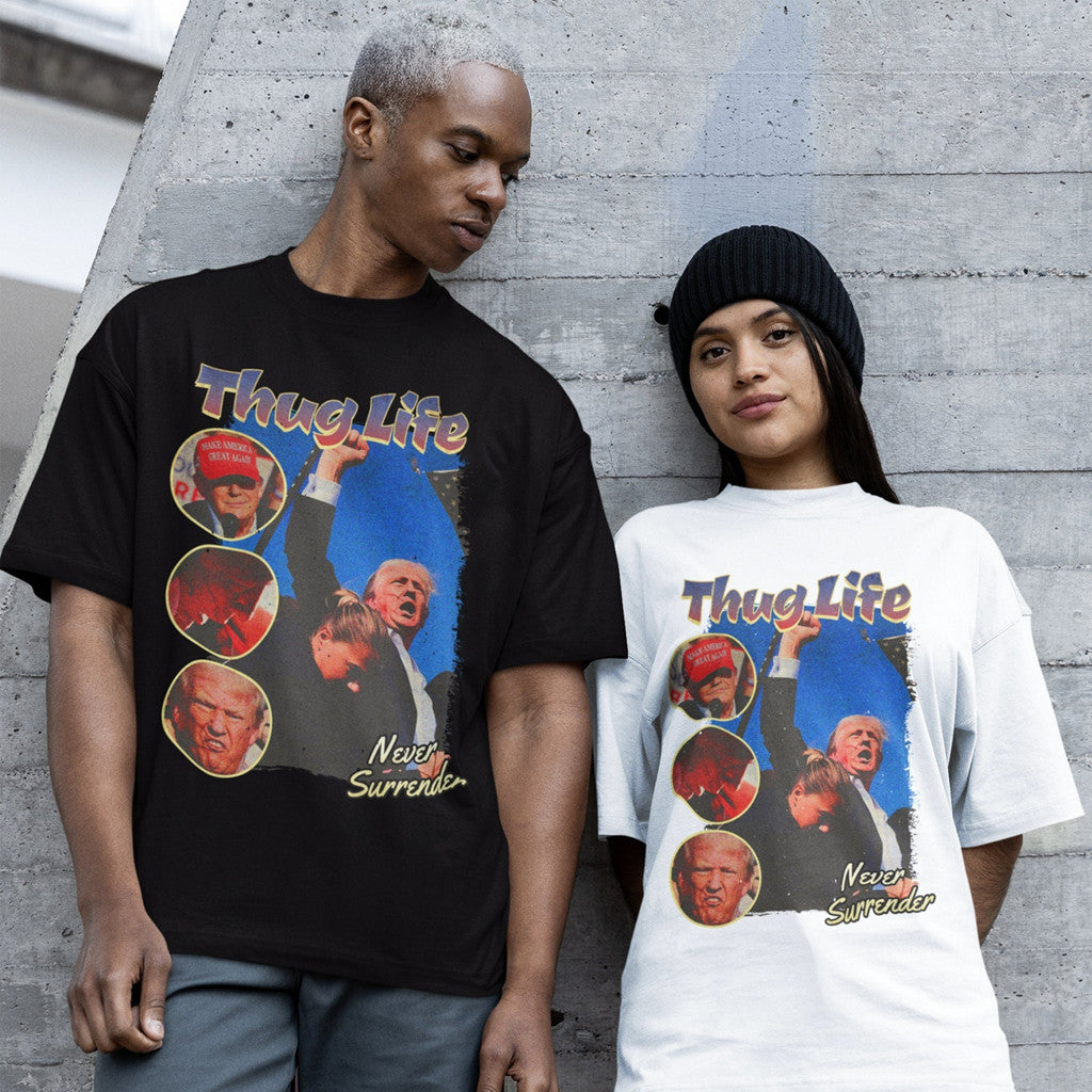 Thug Life Trump Vintage 90s Shirt Thug Life Merch Gift For Him Her - Gypsysystersgift