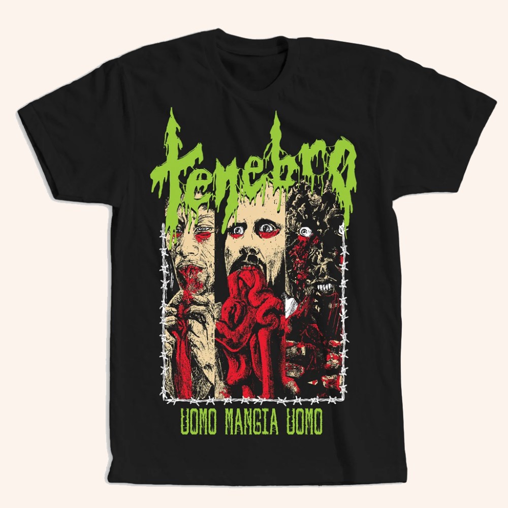 Time To Kill Records Merch Tenebro Uomo Mangia Uomo T-Shirt Best Gifts For Him - Gypsysystersgift