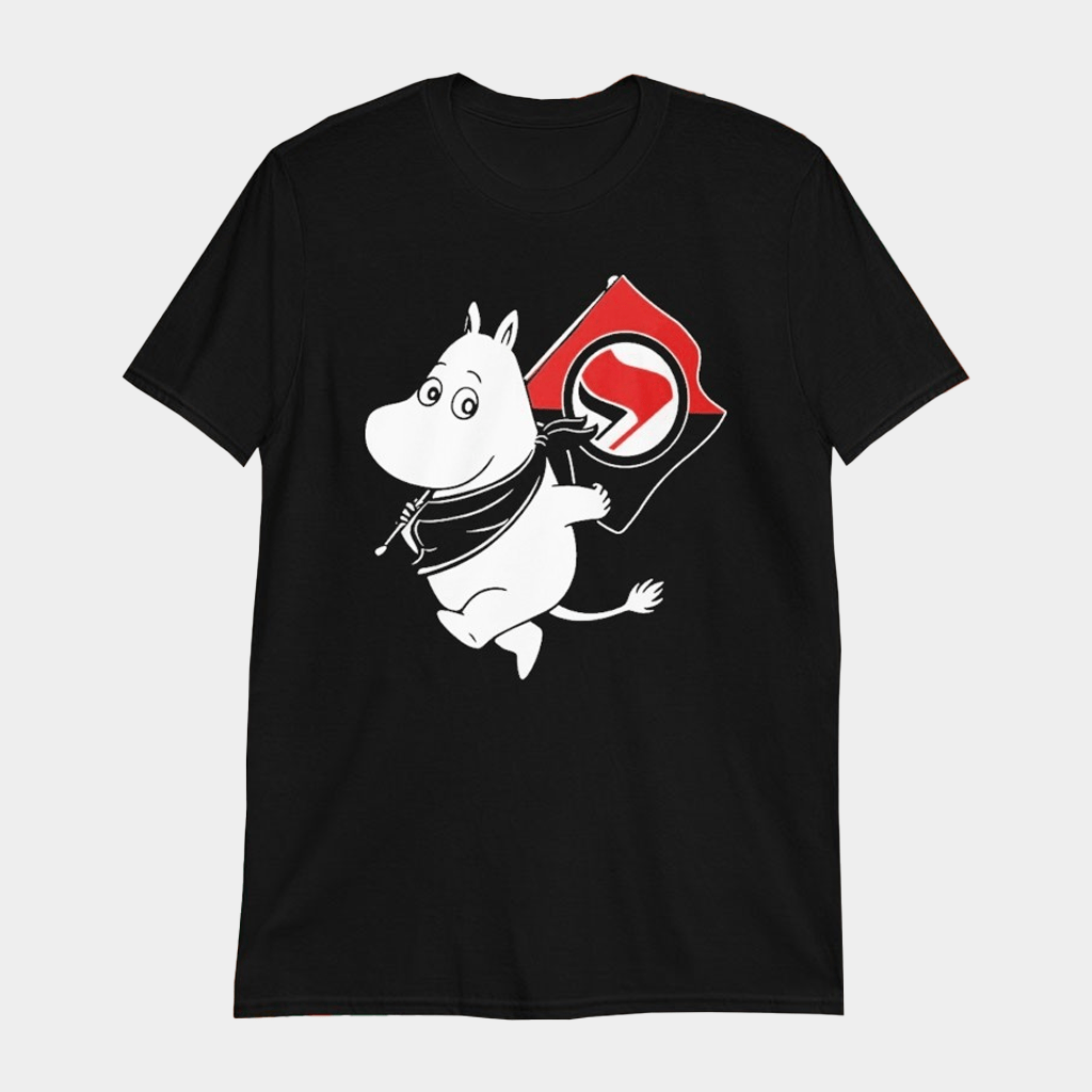 Tom Morello Antifa Moomin Anti Fascist T-Shirt Birthday Presents For Him - GypsysystersGift