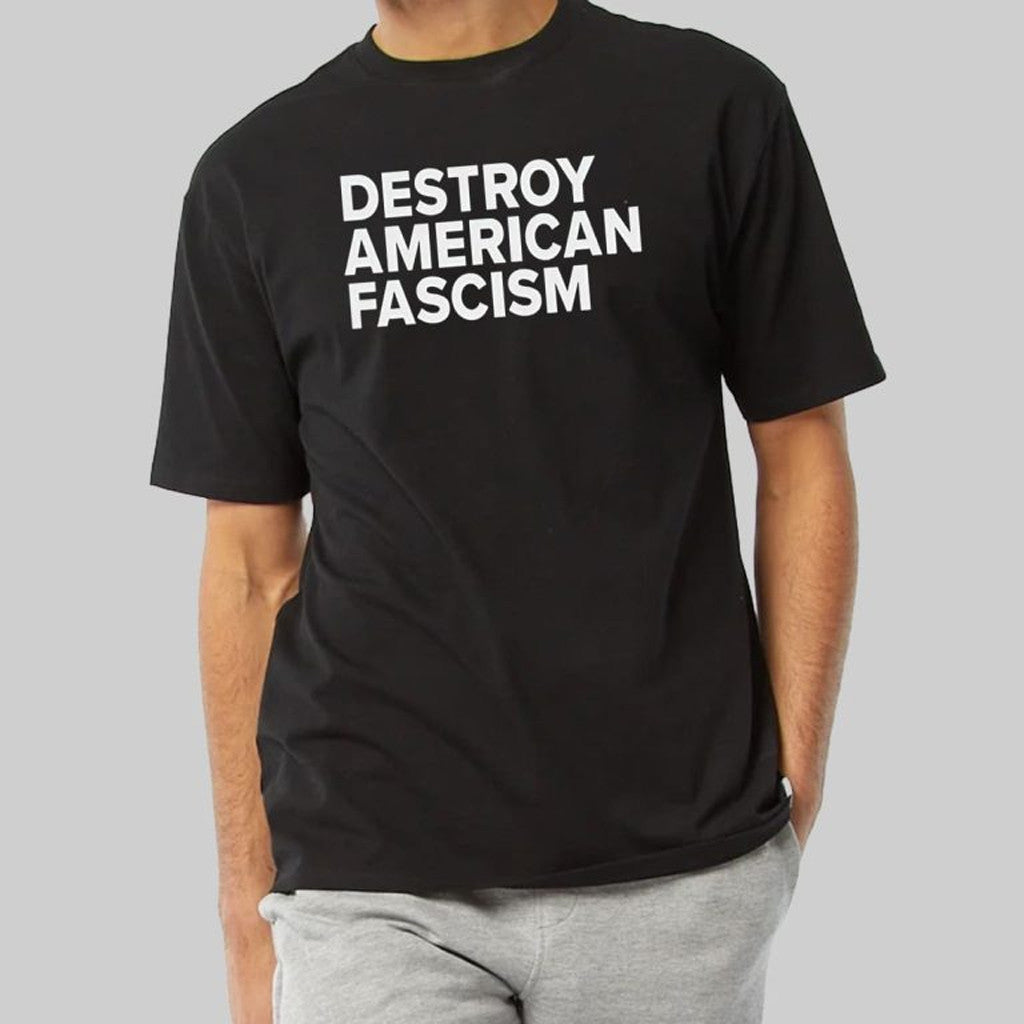Tom Morello Destroy American Fascism Shirt Christmas Present Ideas For Him - Gypsysystersgift