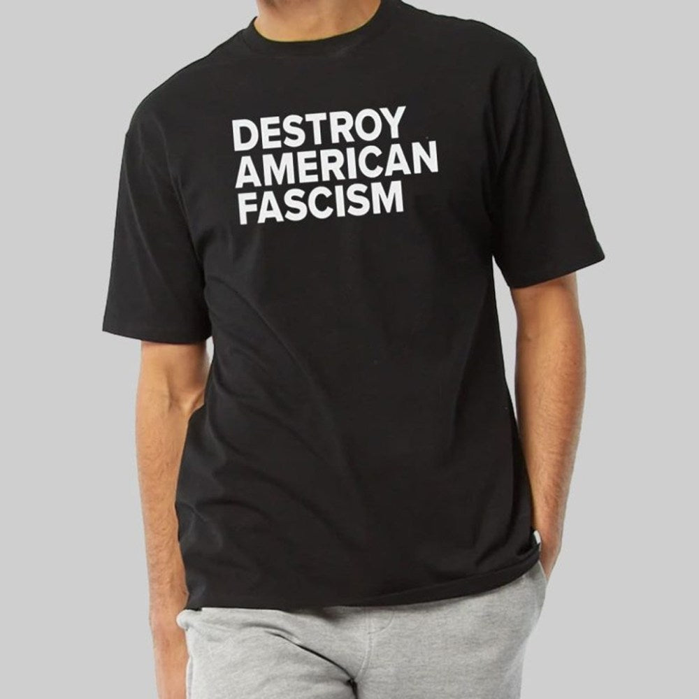 Tom Morello Destroy American Fascism Shirt Christmas Present Ideas For Him - Gypsysystersgift