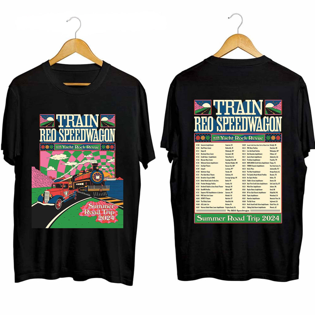 Train And Reo Speedwagon Summer Tour Shirt Fan Merch Gifts For Him - Gypsysystersgift