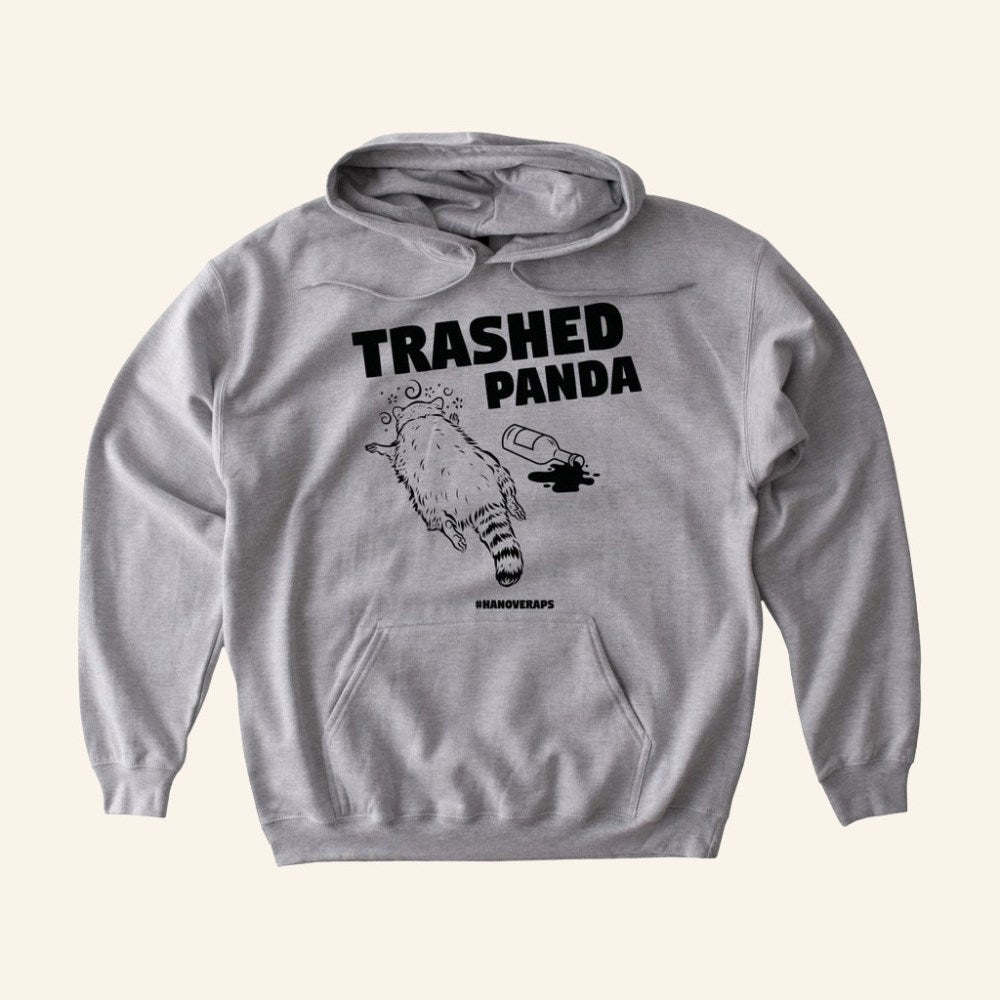 Trashed Panda Merch Drunk Raccoon Trashed Panda Hoodie Hanover APS Merch Gifts For Him - Gypsysystersgift