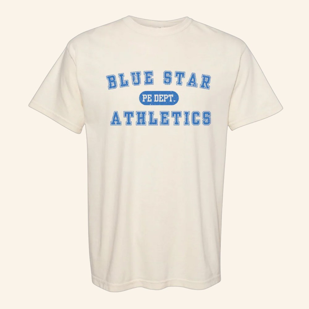 Treaty Oak Revival Merch Blue Star Pe Dept Athletics T-Shirt Best Gifts For Him - Gypsysystersgift