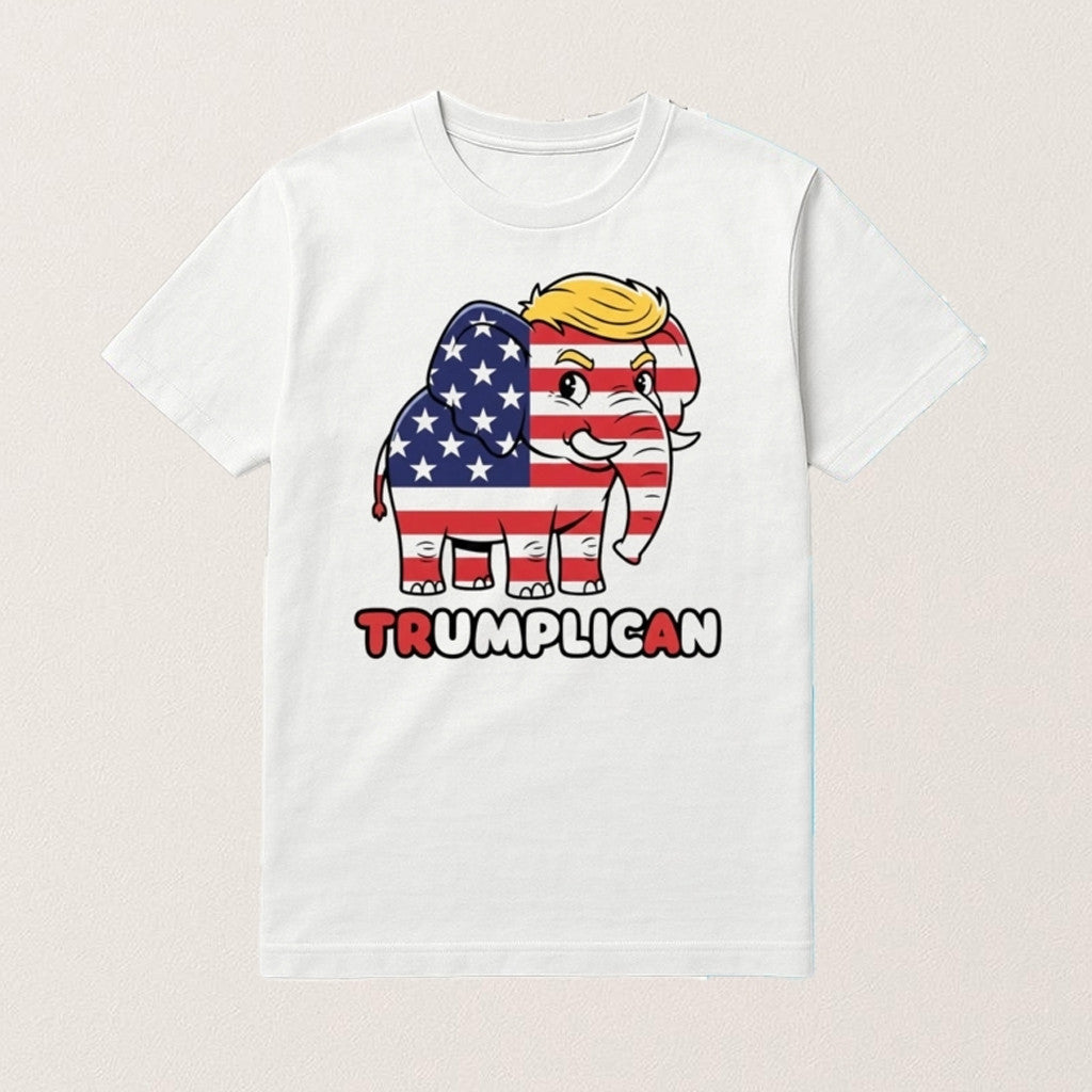 Trumplican Elephant T-Shirt Trump Shirt Patriotic Gifts For Father - Gypsysystersgift