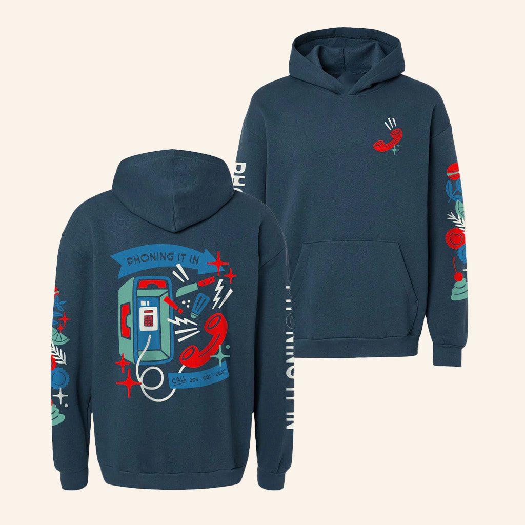 Try Guys Merch Phoning It In Hoodie Best Birthday Gift For Wife - Gypsysystersgift