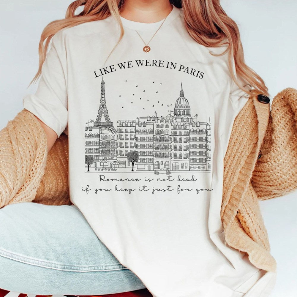 TS Paris Midnights Lyrics Shirt Swifties Merch Gift Ideas For Her - Gypsysystersgift