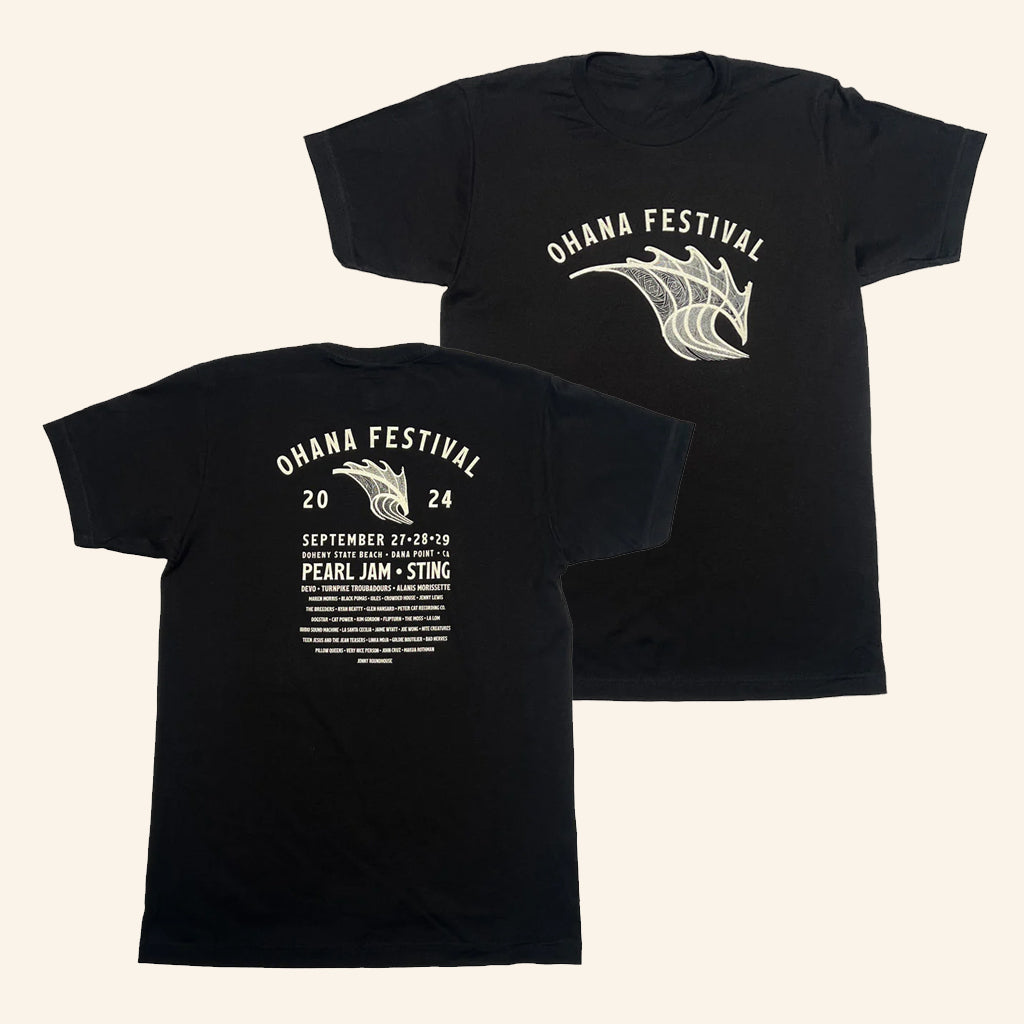 TSURT Merch Ohana Festival Dragon Wave T-Shirt Gifts For Father - Gypsysystersgift