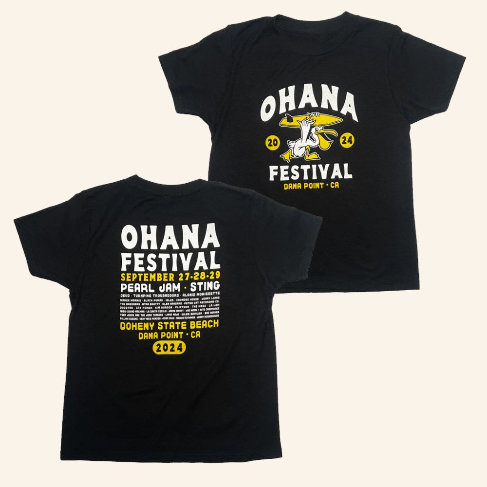 TSURT Merch Ohana Festival Pelican Surfer T-Shirt Birthday Ideas For Him - Gypsysystersgift