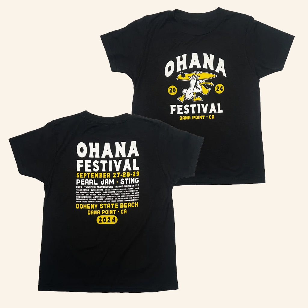 TSURT Merch Ohana Festival Pelican Surfer T-Shirt Birthday Ideas For Him - Gypsysystersgift