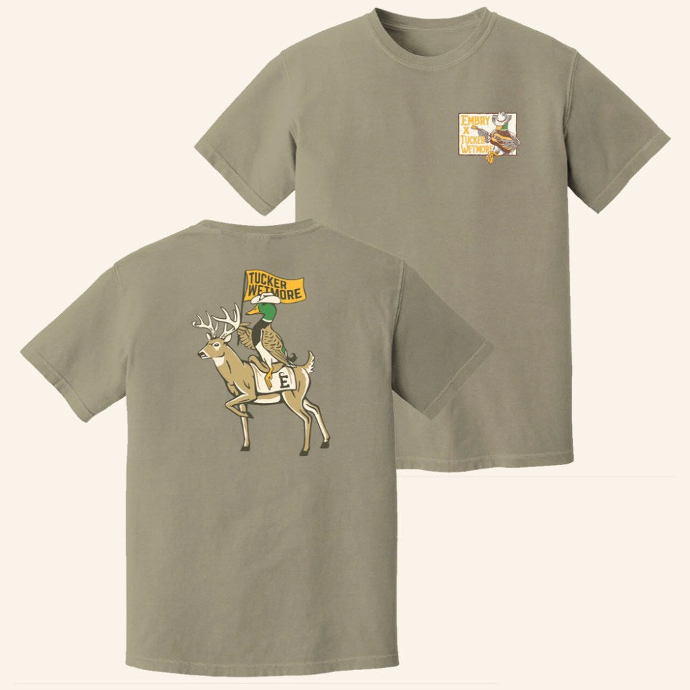 Tucker Wetmore Merch Tucker X Embry Mallard March T-Shirt Gifts For Father - Gypsysystersgift
