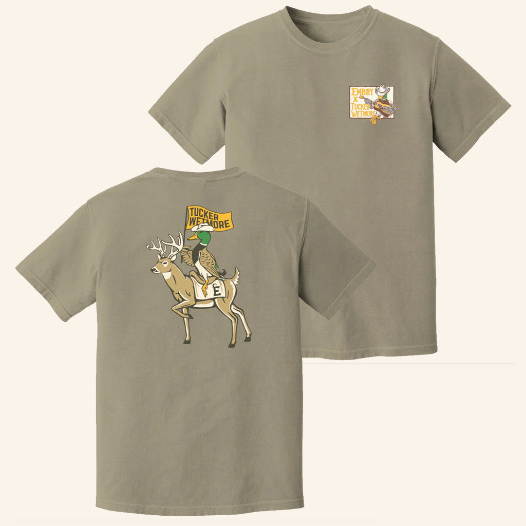 Tucker Wetmore Merch Tucker X Embry Mallard March T-Shirt Gifts For Father - Gypsysystersgift