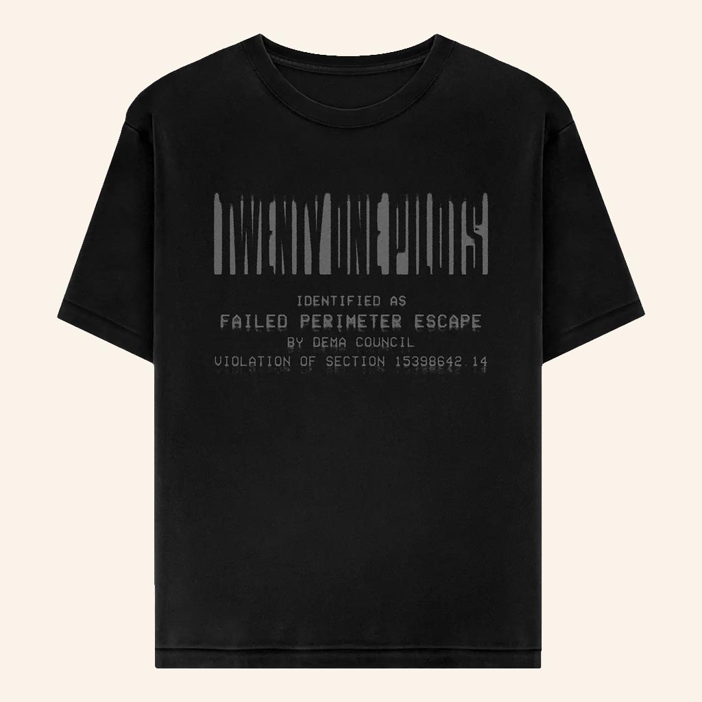 Twenty One Pilots Merch Failed Perimeter Escape T-Shirt Music Lover Gifts For Him - GypsysystersGift