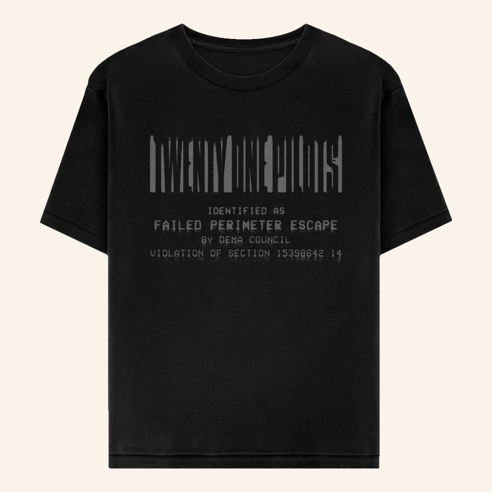 Twenty One Pilots Merch Failed Perimeter Escape T-Shirt Music Lover Gifts For Him - GypsysystersGift