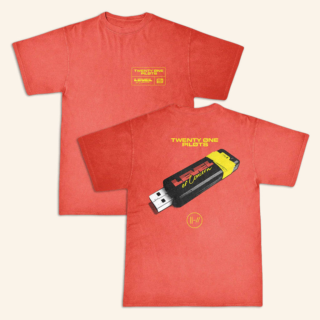 Twenty One Pilots Merch Red Label T-Shirt Twenty One Pilots Shirt Music Lover Gift Ideas For Him - Gypsysystersgift