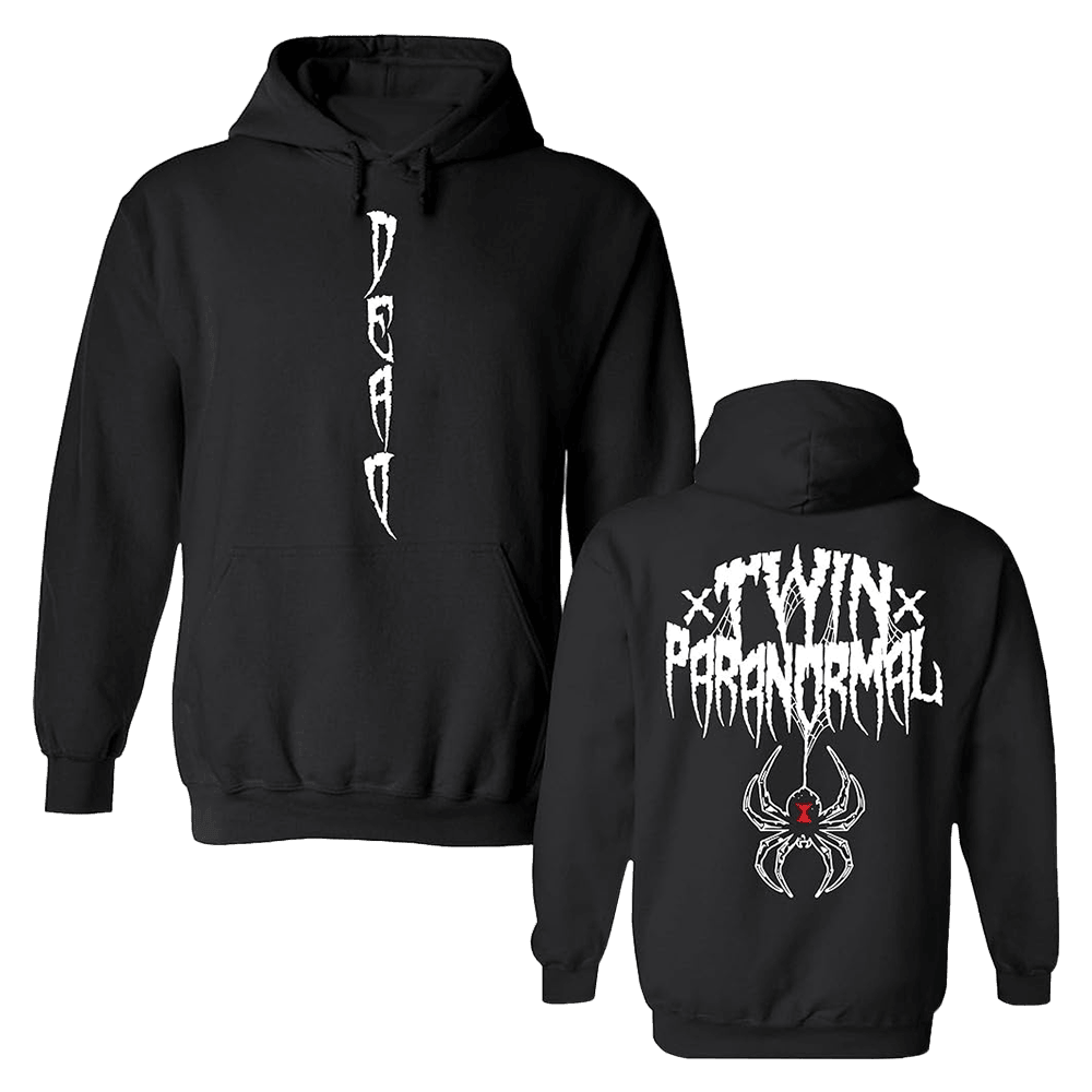 Twin Paranormal Merch Hoodie Twin Paranormal Spider Hoodie Christmas Gift for Him - Gypsysystersgift
