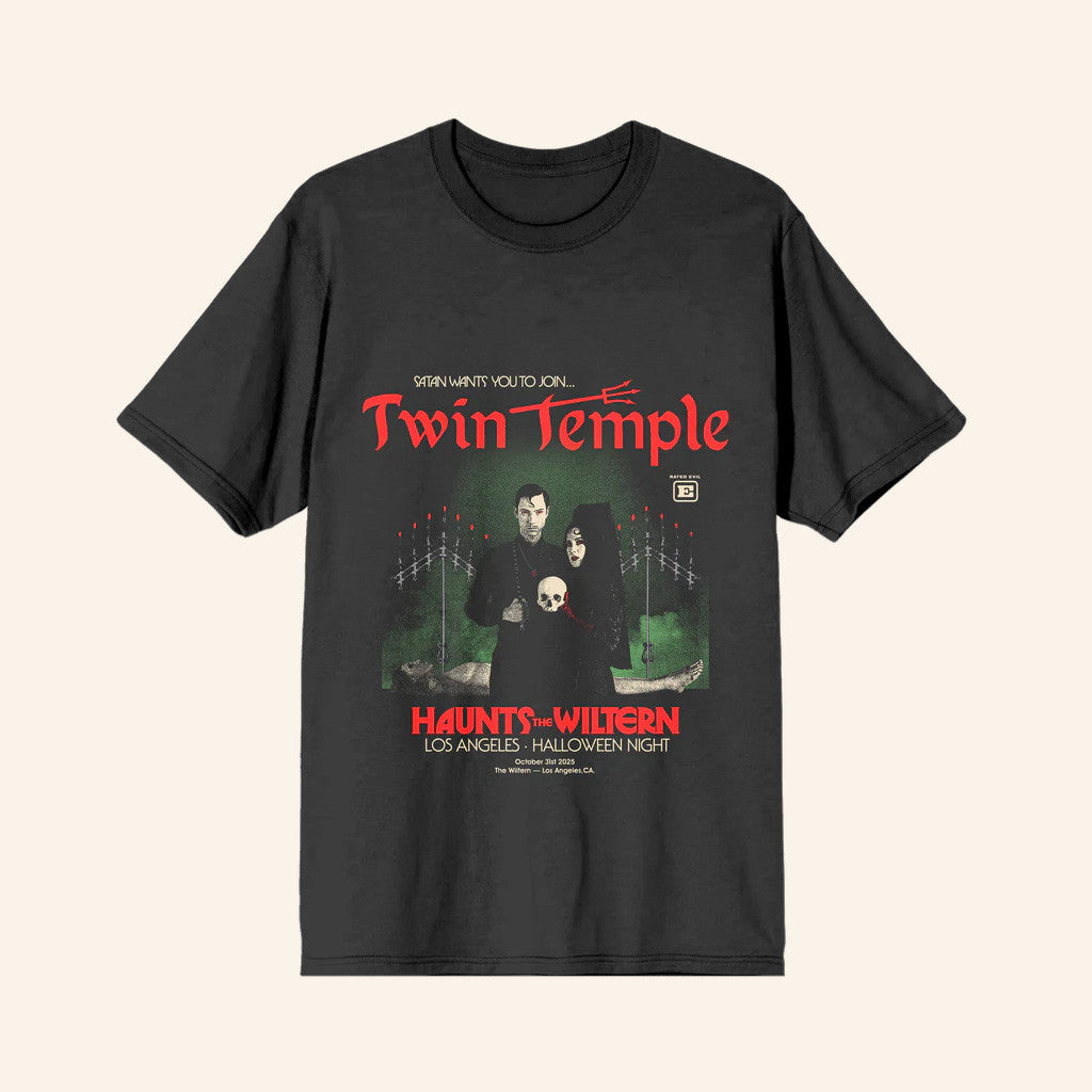 Twin Temple Merch Wiltern Event T-Shirt Christmas Presents For Him - Gypsysystersgift
