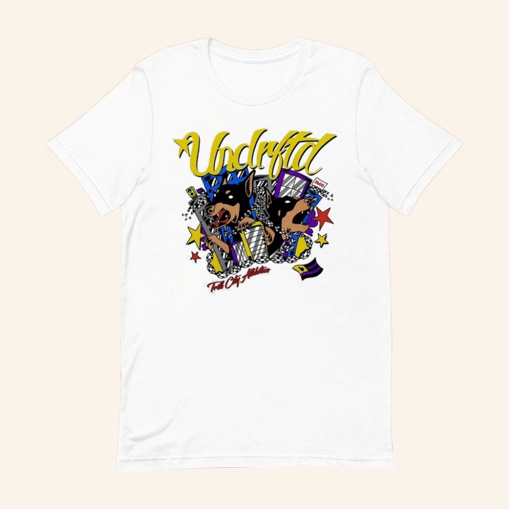 Undrafted Trill City Athletics Ready White T-Shirt Undrafted Merch Best Gifts For Him - GypsysystersGift