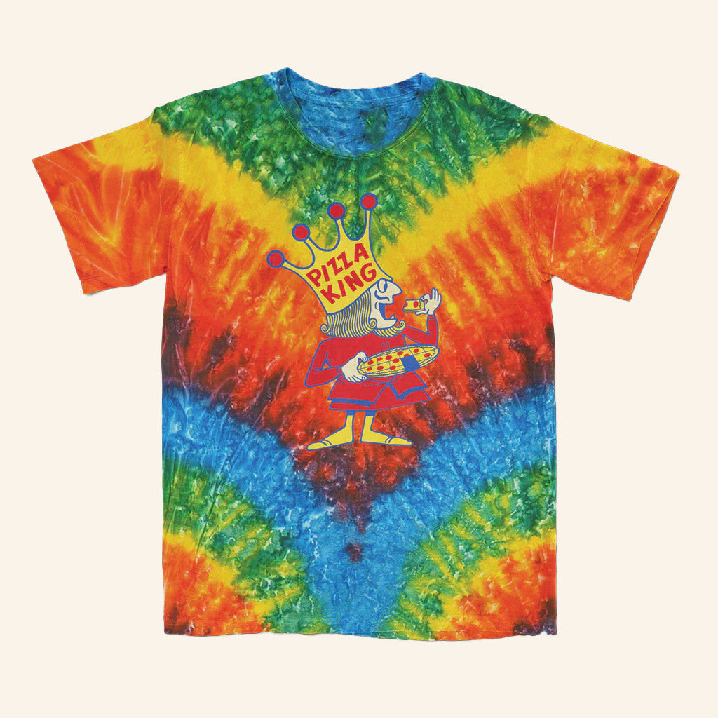 United State Of Indiana Merch Pizza King Tie Dye T-Shirt Birthday Gift Ideas For Her - GypsysystersGift