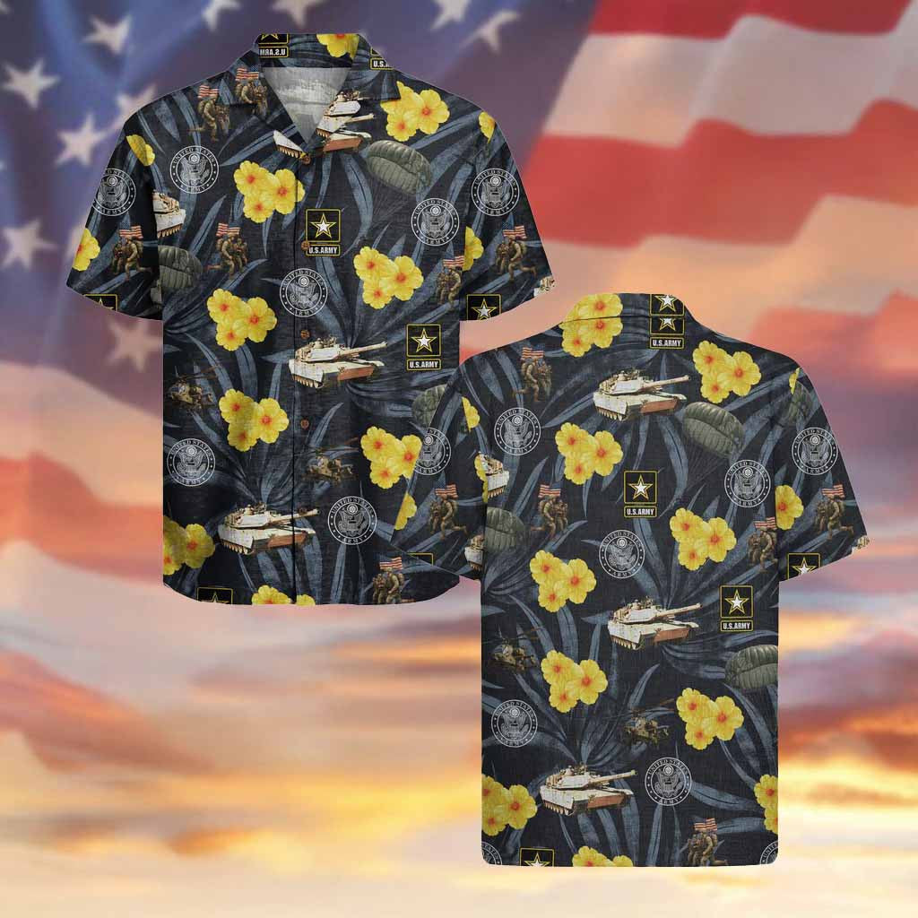 Us Army 250Th Years Of Service Hawaiian Shirt Veterans Day Deals Gift For Him - Famerry