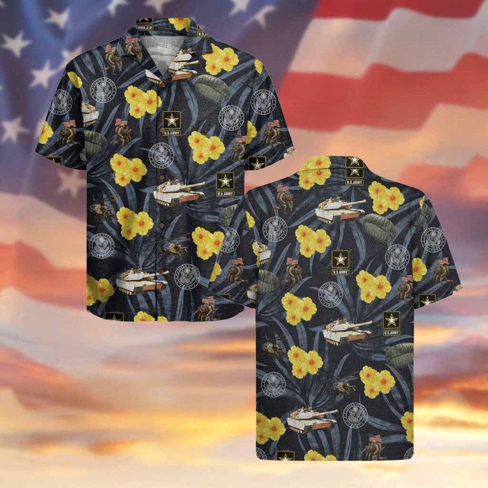 Us Army 250Th Years Of Service Hawaiian Shirt Veterans Day Deals Gift For Him - Famerry