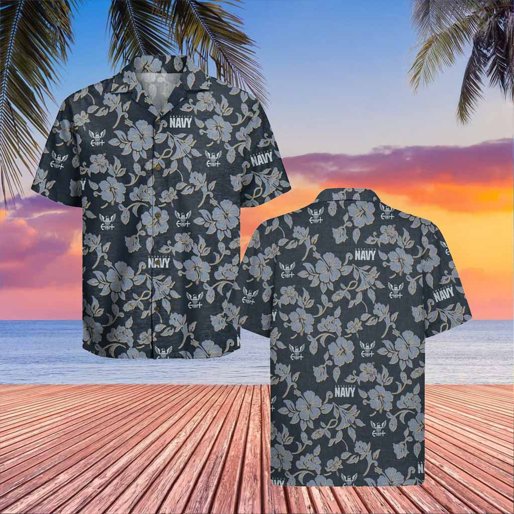 US Navy Hawaiian Shirt Aloha Clothing Veterans Day Recognition Ideas For Men - Famerry