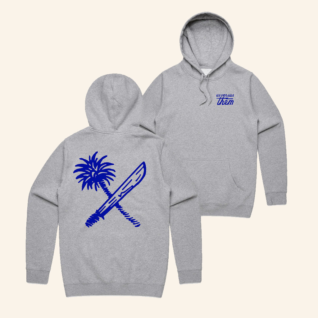 Us Versus Them Merch Squiggle Crosscut Hoodie Birthday Gift Ideas For Him - Gypsysystersgift