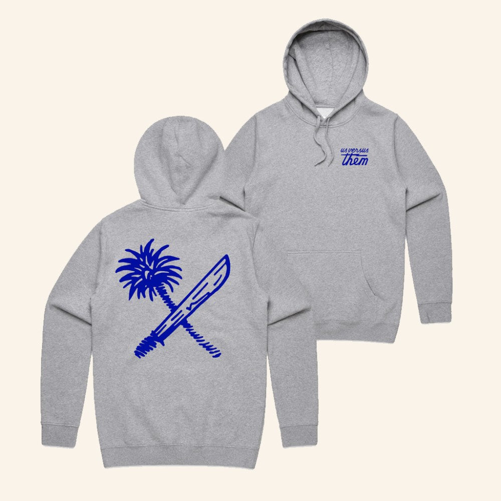 Us Versus Them Merch Squiggle Crosscut Hoodie Birthday Gift Ideas For Him - Gypsysystersgift