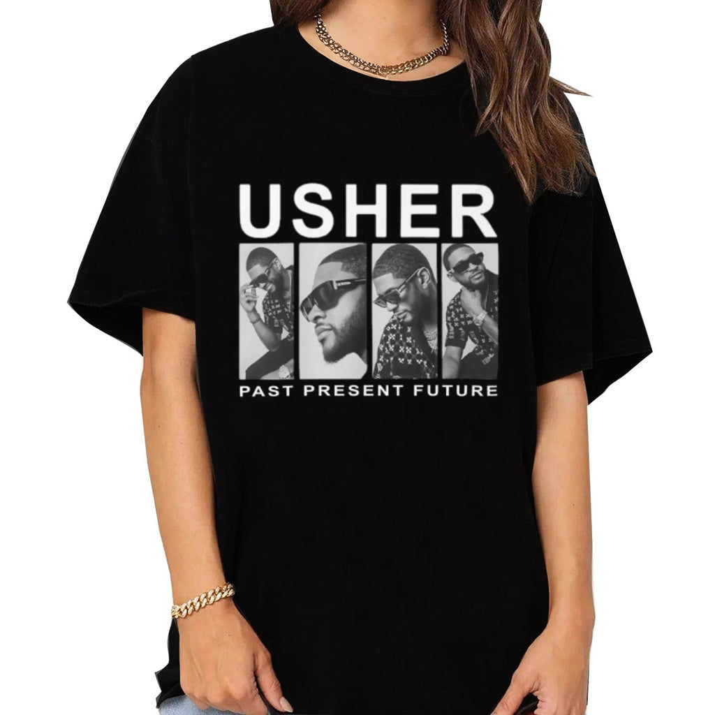 Usher Past Present Future Shirt Fan Merch Gift Ideas For Her - Gypsysystersgift