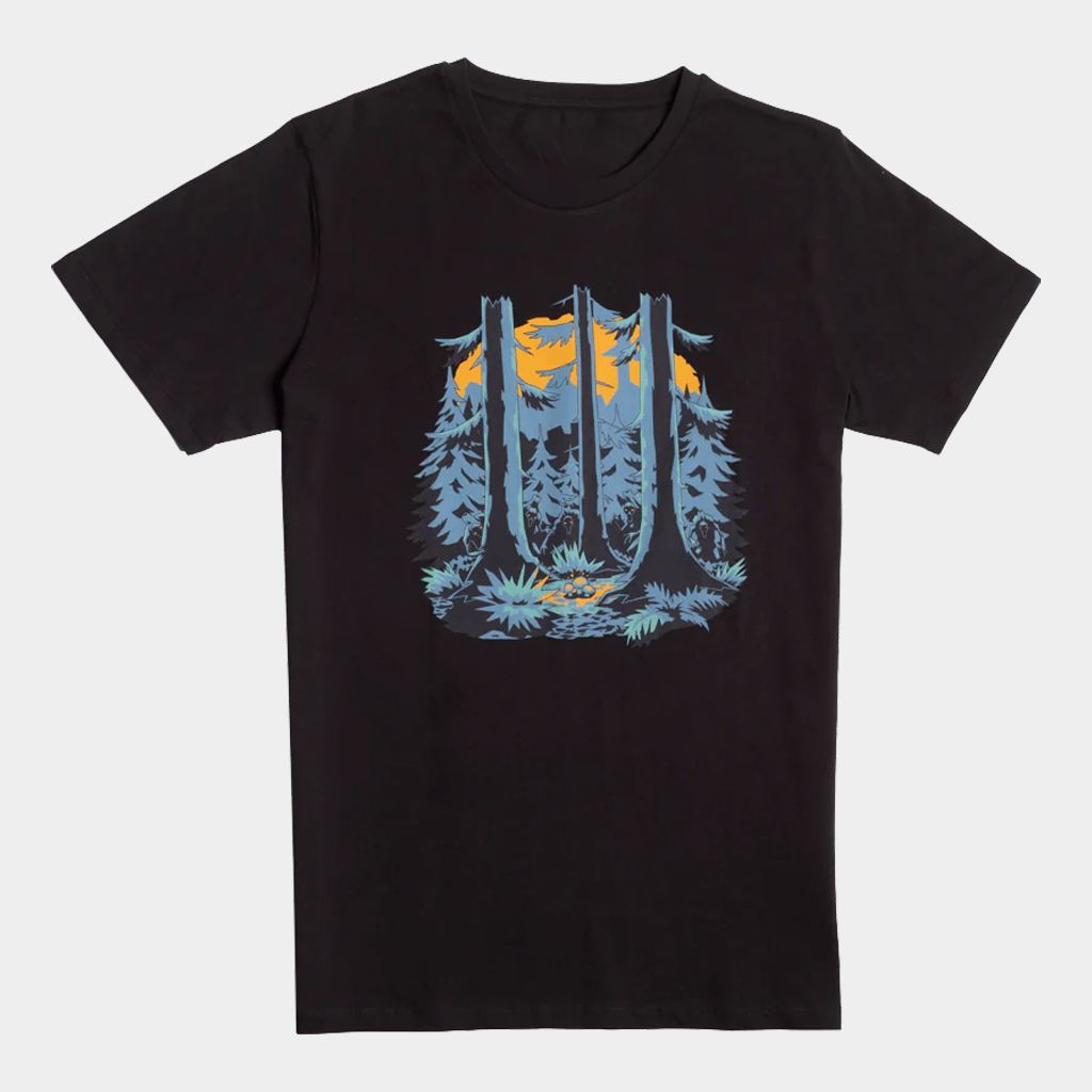Valheim Merch Black Forest T-Shirt Birthday Gift Ideas For Him - GypsysystersGift