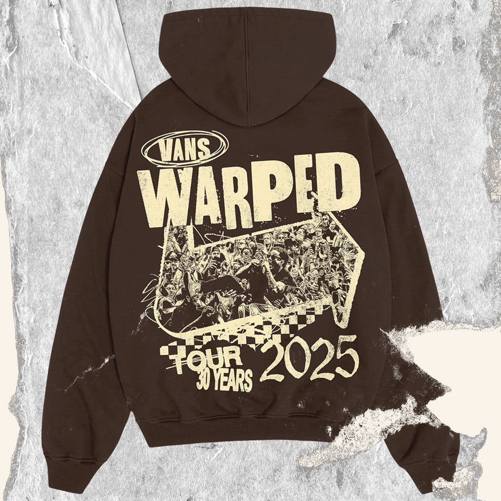 Vans Warped Merch Stage Dive Hoodie Vans Warped Tour 2025 Hoodie Gifts For Music Fans - Gypsysystersgift