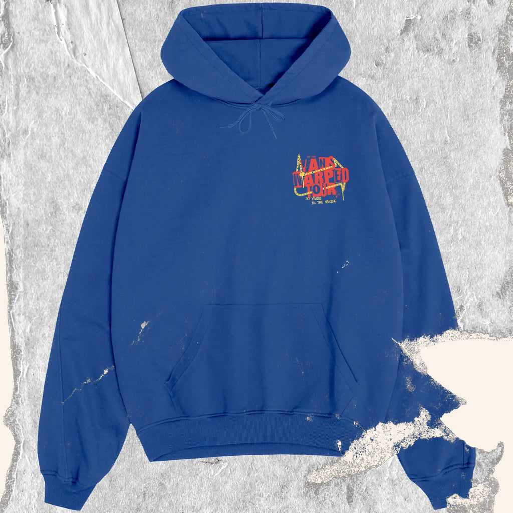 Vans Warped Merch Vans Warped Tour 30 Years Hoodie Gifts For Music Lovers - Gypsysystersgift