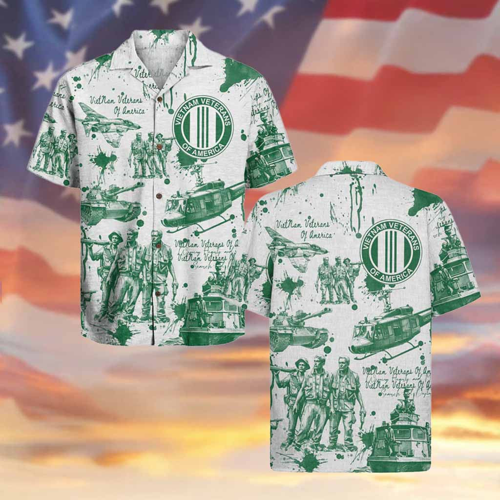 Vietnam Veteran hawaiian shirt Apparel Christmas Gift For Boyfriend on Veterans Day - Famerry