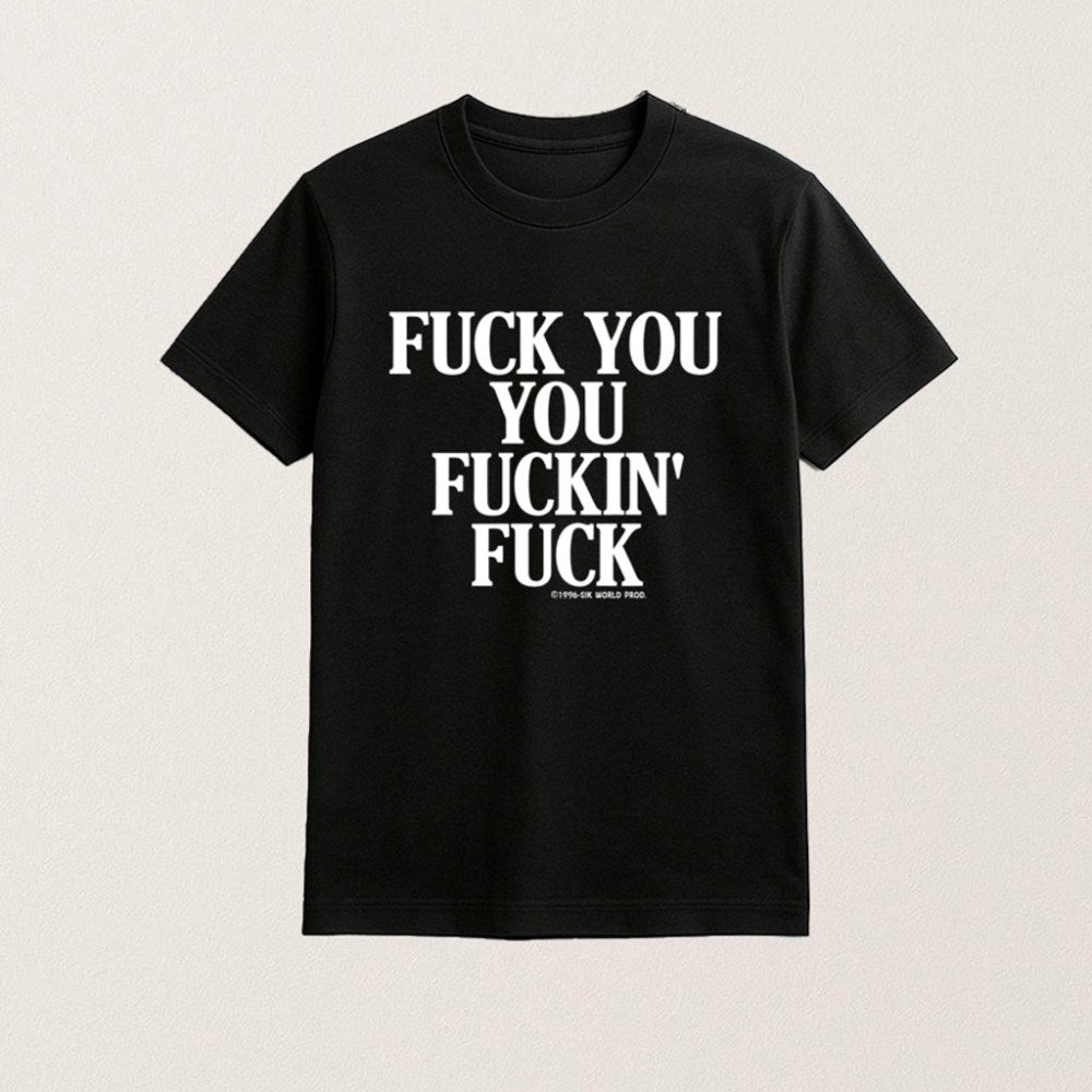Vintage Graphic F You You F F Shirt Funny Gifts For Friends - Gypsysystersgift