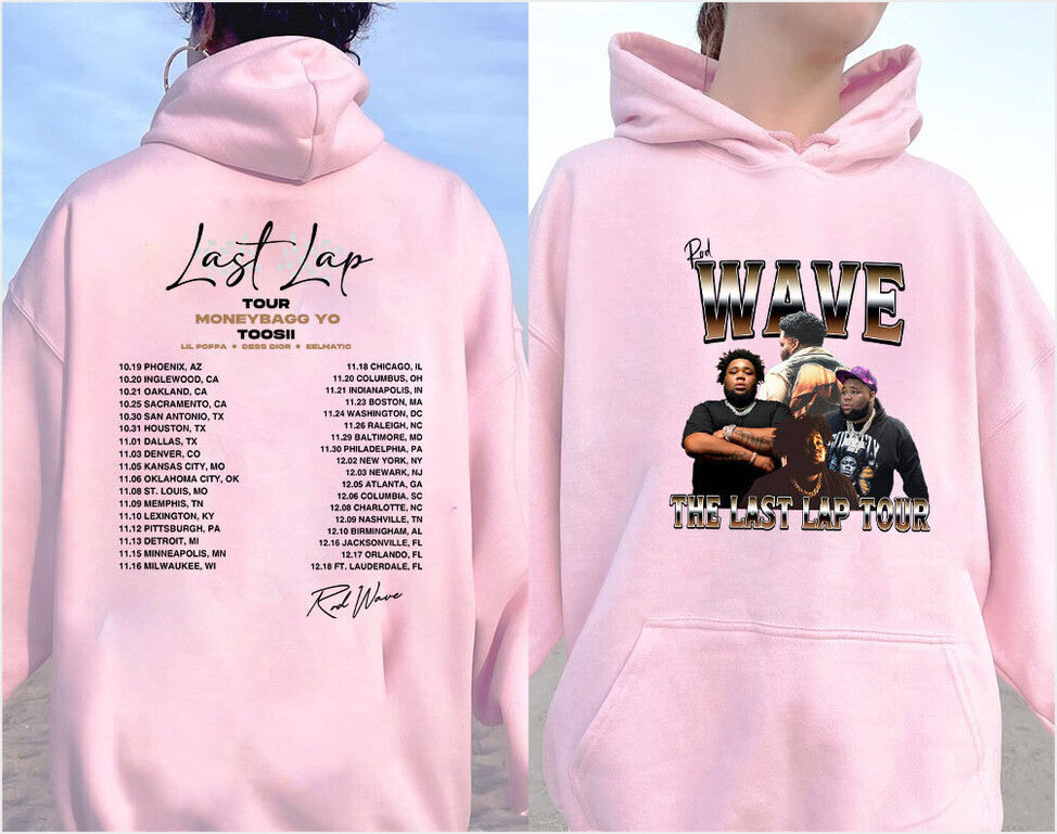 Vintage The Last Lap Schedule Rod Wave Hoodie Rod Wave Merch Gifts For Best Friend Merch Apparel - Gypsysystersgift