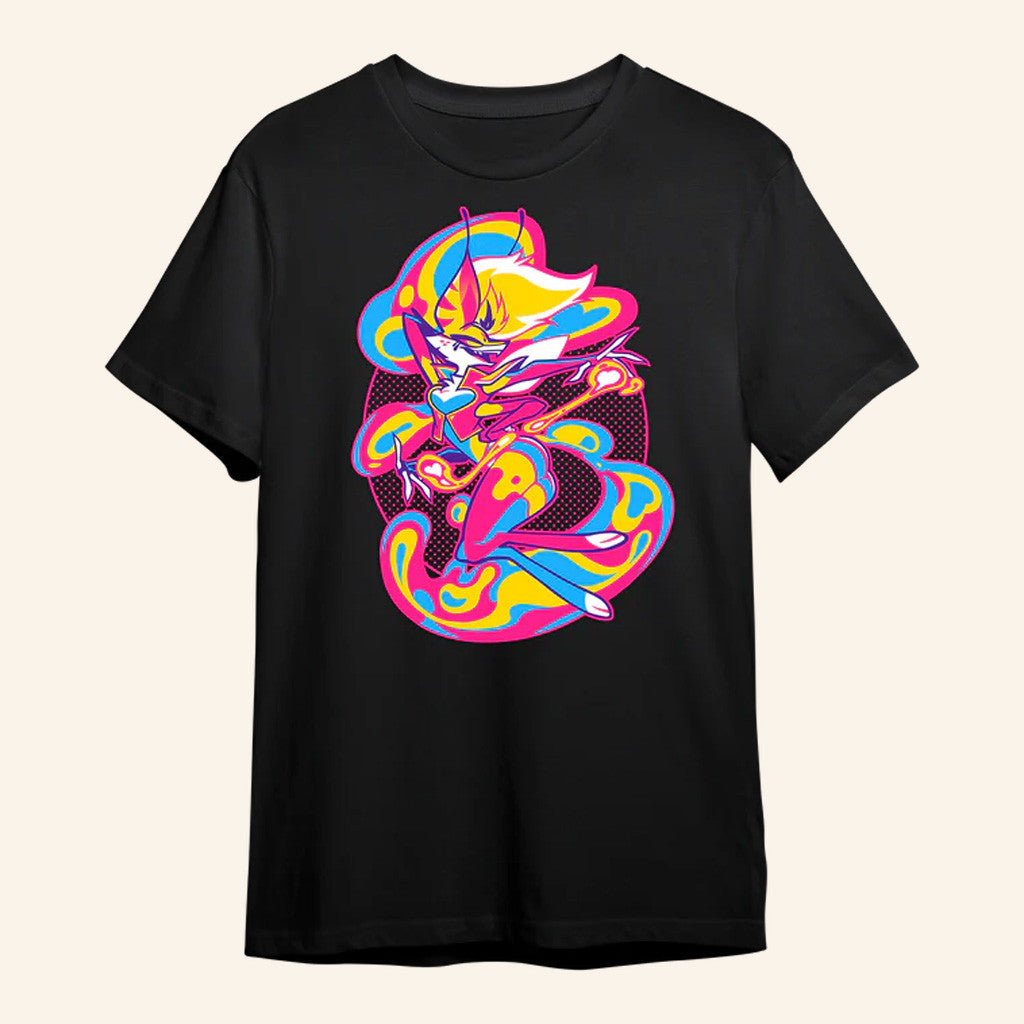 Vivziepop Merch Beelzebub Pride 2025 Black T-Shirt Christmas Ideas For Her - Gypsysystersgift
