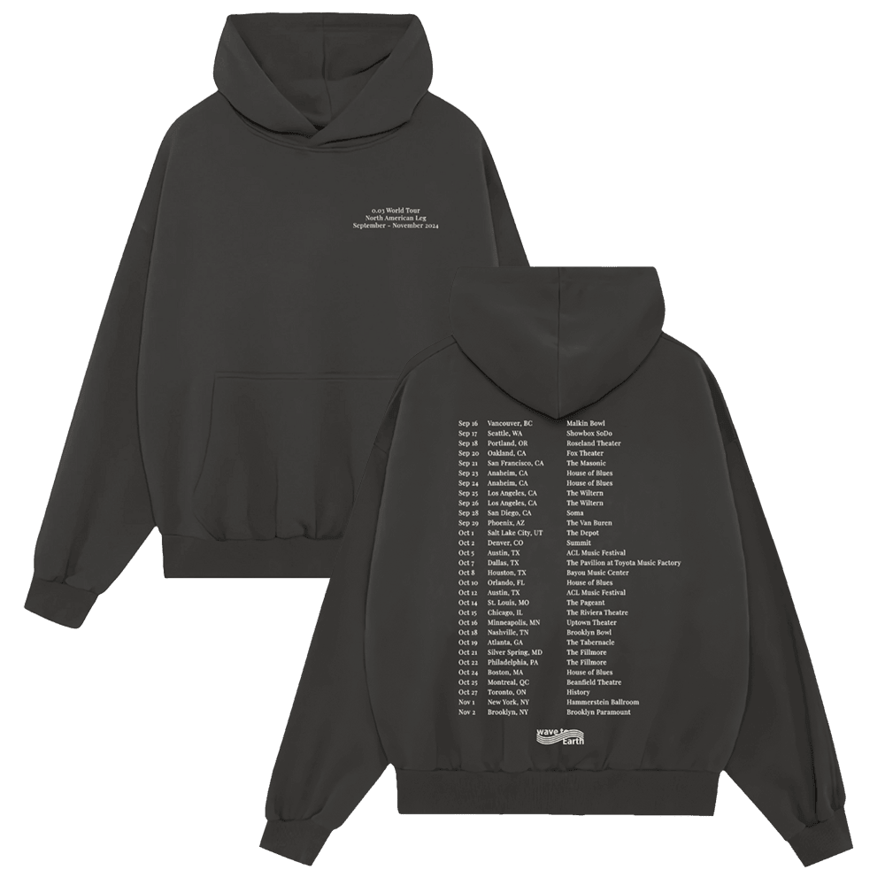 Wave To Earth Merch Hoodie Wave To Earth 0.03 World Tour Hoodie Retro Gift for Him - Gypsysystersgift