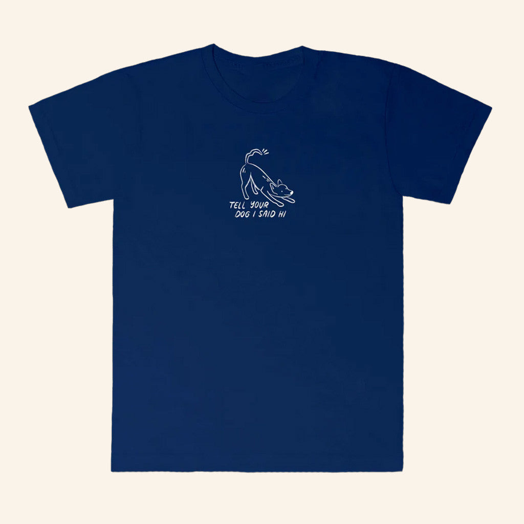 We Rate Dogs Merch Waggy Shirt Tell Your Dog I Said Hi T-Shirt Birthday Gift Ideas For Him - Gypsysystersgift