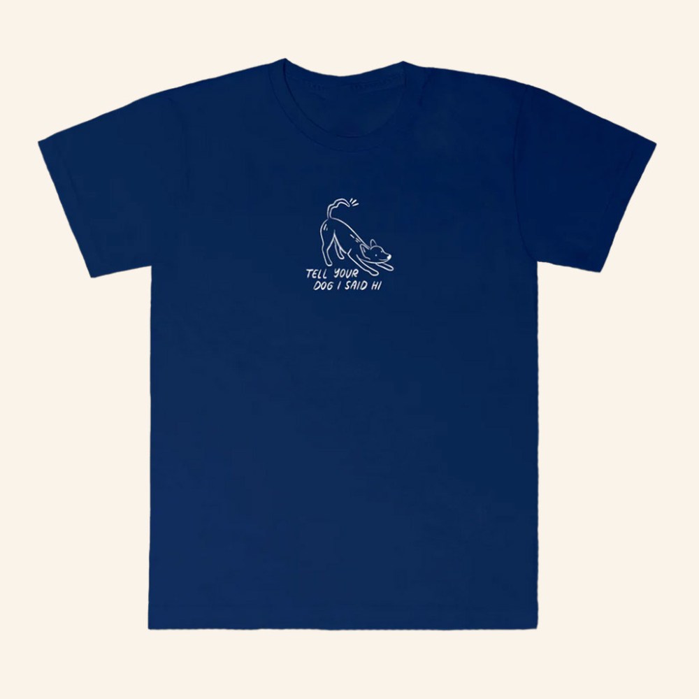 We Rate Dogs Merch Waggy Shirt Tell Your Dog I Said Hi T-Shirt Birthday Gift Ideas For Him - Gypsysystersgift