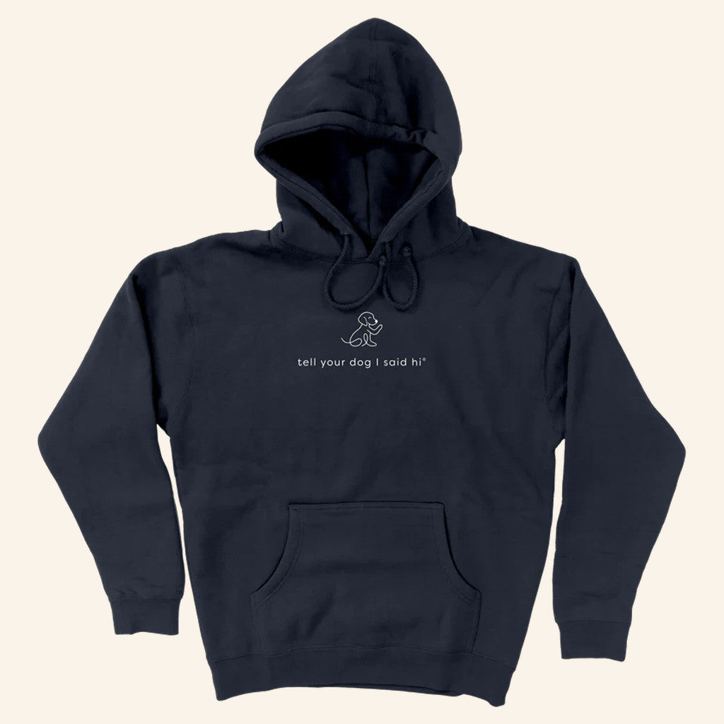 We Rate Dogs Merch Waving Dog Hoodie Tell Your Dog I Said Hi Hoodie Xmas Gifts For Her - Gypsysystersgift