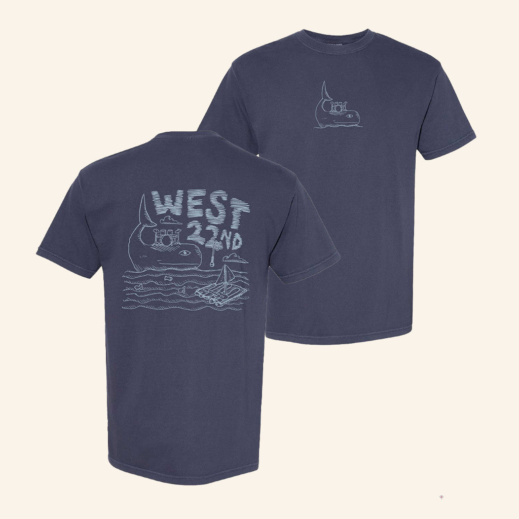 West 22Nd Merch Whale T-Shirt Music Lover Gift Ideas For Him - GypsysystersGift