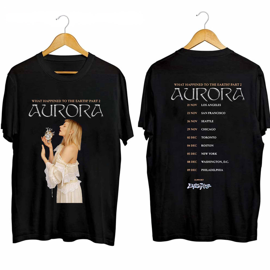 What Happened To The Earth Part 2 Aurora Tour Shirt Fan Merch Best Gifts For Her - Gypsysystersgift