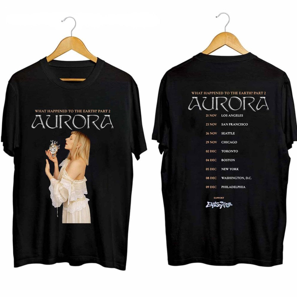 What Happened To The Earth Part 2 Aurora Tour Shirt Fan Merch Best Gifts For Her - Gypsysystersgift
