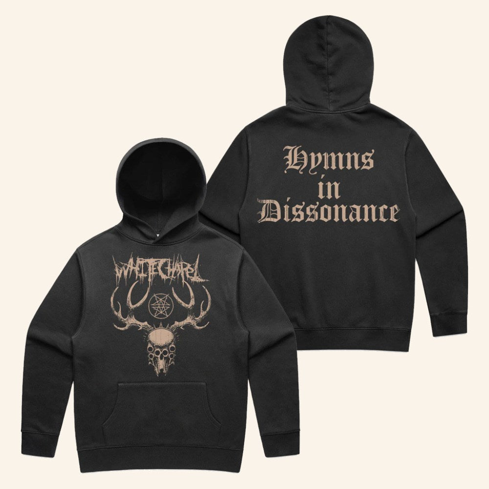 Whitechapel Merch Hymns Of Dissonance Logo Hoodie Christmas Presents For Him - Gypsysystersgift
