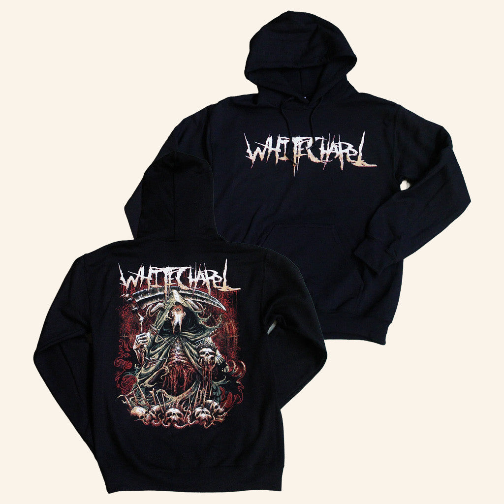 Whitechapel Merch The King Is Dead Black Hoodie Birthday Gift For Husband - Gypsysystersgift