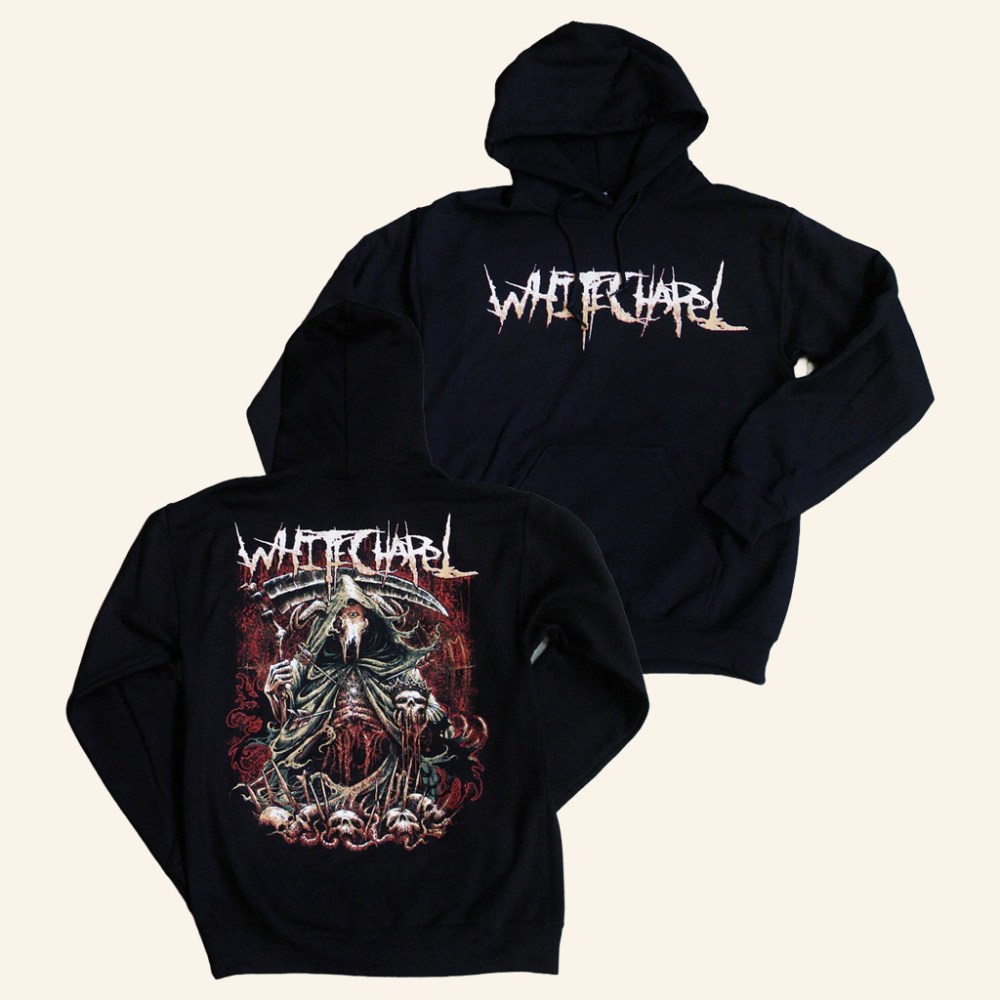 Whitechapel Merch The King Is Dead Black Hoodie Birthday Gift For Husband - Gypsysystersgift
